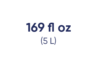 169 fl oz (5 L)