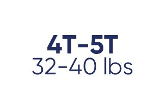 4T-5T 32-40 lbs