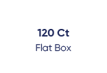 120ct flat box