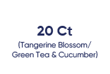 20 Ct Tangerine Blossom / Green Tea & Cucumber