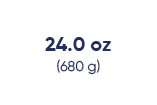 24.0 oz (680 g)