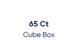 65ct cube box